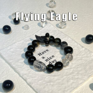 flying eagle|wealth crystal|protection|abundance