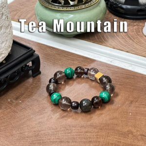 tea mountain|heart chakra relief & repair|inner peace settling|turbid energy cleansing|mountain zen aesthetic|mellow retro texture|crystal & wood energy fusion|meditative healing blessing