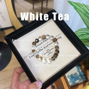 White Tea|Mild Soothing Energy|Zen Aesthetic Crystal|Magnetic Field Purification|Body And Mind Relaxation|Aura Harmony|Zen Elegance|Mild Low-Key|Natural Crystal Matching|Daily Spiritual Protection