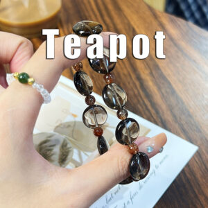 teapot|root chakra stabilization|mind calming & settling|negative energy purification|zen antique vibe|low key warm texture|dual crystal resonance|meditation empowerment