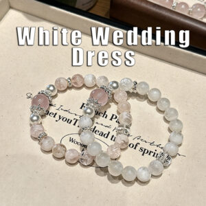 white wedding dress