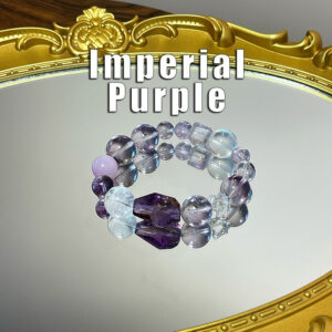 imperial purple|purple energy blessing｜purify and soothe｜elegant taste｜crystal energy blend｜aura condense｜temperament boost