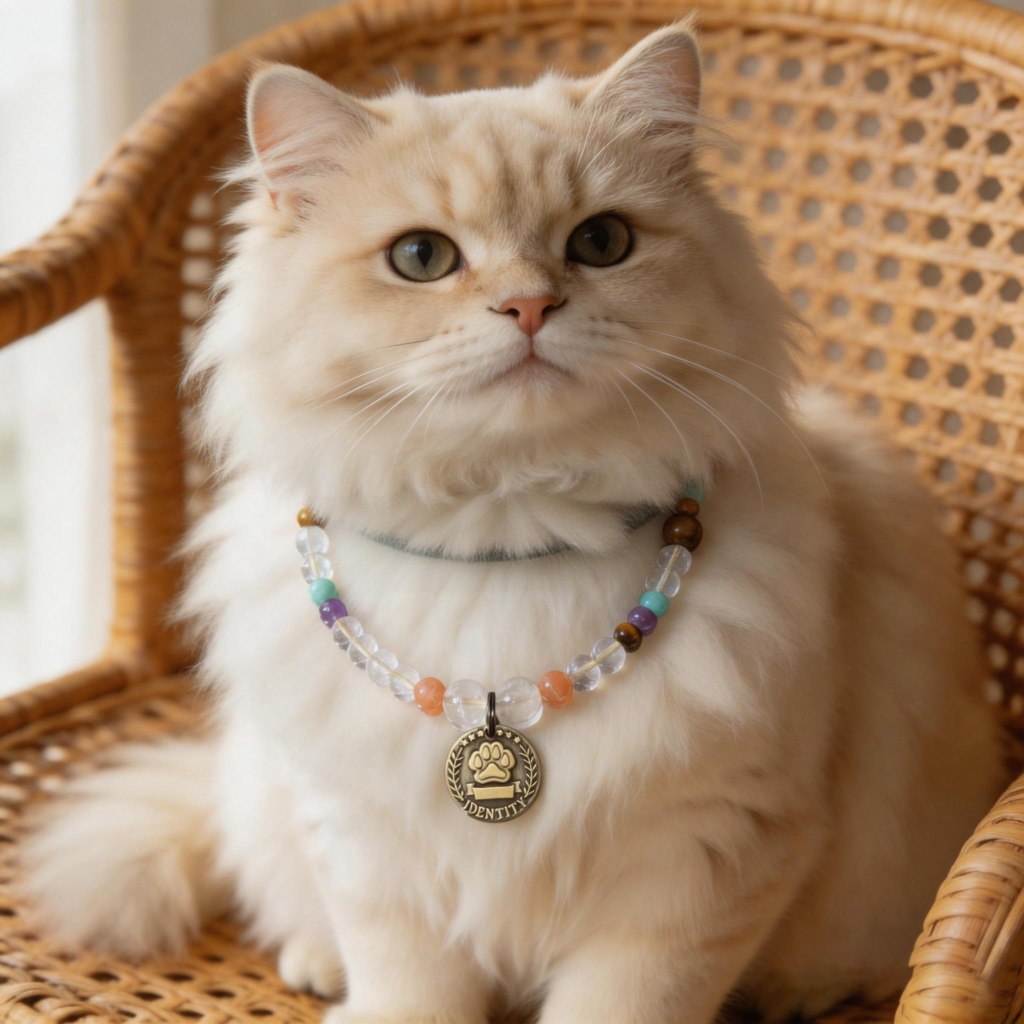 starlight guardian|crystal pet collar | blue leather style for small medium dogs & cats